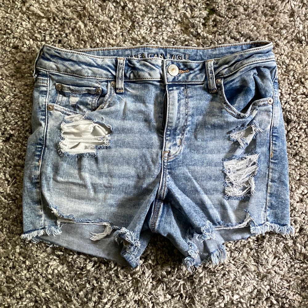 Shorts, American Eagle, distressed, midi